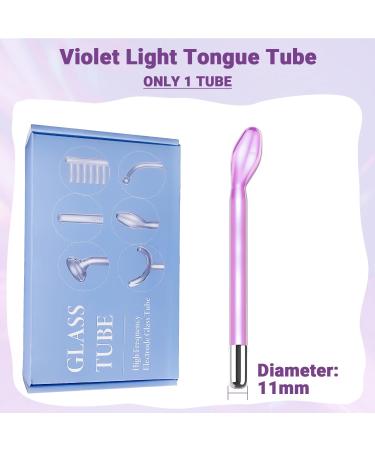 Tongue Tube Spare Argon Glass Attachment for UUPAS High Frequency Facial Wand - Buy Online on GoSupps.com