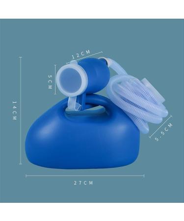 Men Urinal Men Reusable Pee Jug Male Urine 1.6m Long Tube with Lid Portable Thicken Men's 2000ml for Camping Car Travel Toilet Universal Urinals Convenient and Practical Urinal - Buy Online on GoSupps.com