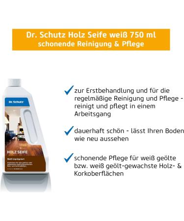 Dr. White Wood Protection Soap 750ml (d/f) New - Buy Online on GoSupps.com