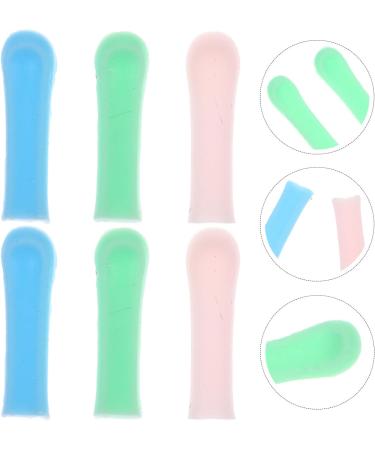 minkissy Ear Spoon Tips 15pcs Silicone Ear Wax Picker Cover Ear Wax Removal Sleeves Ear Spoon Protector Ear Scoops Sleeves Earwax Remover Accessory - Buy Online on GoSupps.com