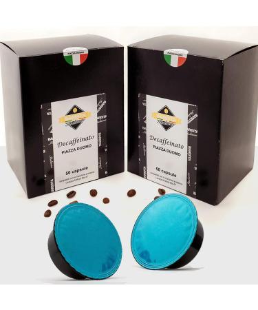 BaristaItaliano UK 100 Capsules Compatible with A Modo Mio Machines (DECAF)