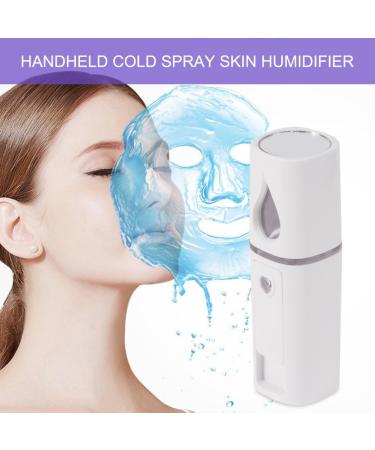 CHILDWEET 1pc Mini Face Spray Instruments Facial Mister Portable Hunidifier Face Moisturizing Steamer White - Buy Online on GoSupps.com