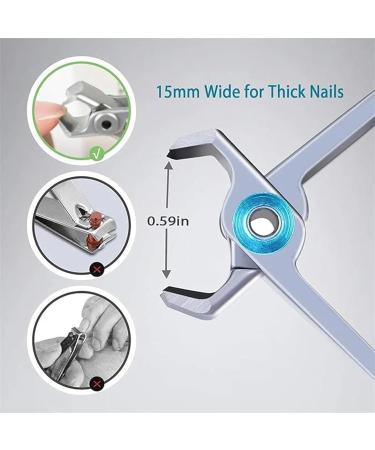 German Nail Clippers for Men Lux Grip German Nail Clippers Lux Nail Clipper for Thick Nails Ultra Sharp Anti-Splash Nail Clippers with Catcher File(Colorful) - Buy Online on GoSupps.com