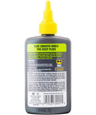 WD-40 Specialist Bike Dry Chain Lube 4 OZ - High Performance Lubricant for Smooth Cycling - Buy Online on GoSupps.com