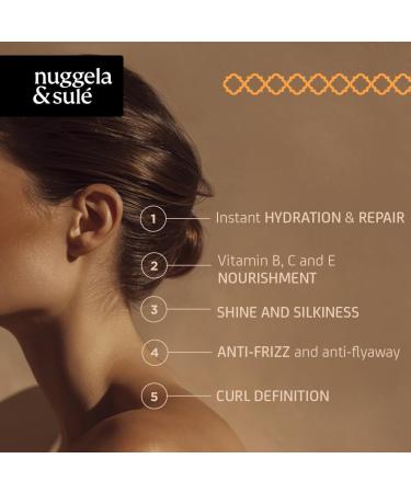 Nuggela & Sul AMBER Hair Oil. Silky & Repairing. Combination of 5 oils from the African continent to transform hair. With Baobab Oil and Shea Butter. 1 x 30 ml - Buy Online on GoSupps.com