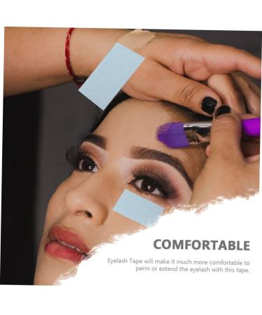 NOLITOY Blue Mascara - 2 Rolls Silicone Gel Band Adhesive Lash Tape for Extensions | Eye Gel & Non-Woven Fabric | International Shipping - Buy Online on GoSupps.com