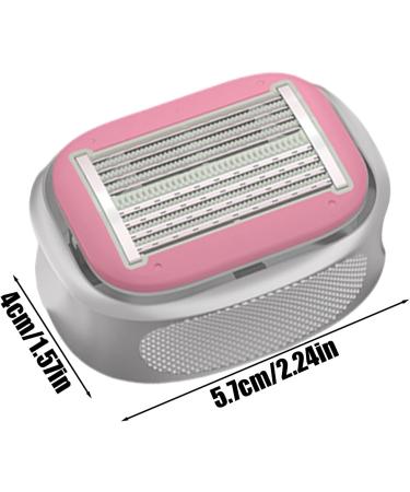 Shavers for Bald Head for Men Waterproof Manual Trimmer for and Dry Bald Skull Waterproof Hair Trimmer Care Tool for Head Leather Beard Face Arms Legs U Pink - Buy Online on GoSupps.com