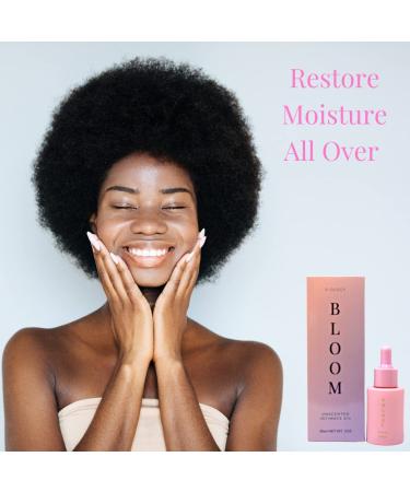 Bloom Vegan Intimate Oil | 100% Natural Hydrating Solution for Dryness Itching & Odor | 30ml Fragrance Free - Shop Internationally - Buy Online on GoSupps.com