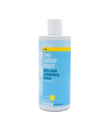 FACE HAUS The Everybody Full Body Facial with 20% Glycolic Acid Smoothes and Renews Dry Skin Including Keratosis Pilaris-Prone Skin 8.45 oz