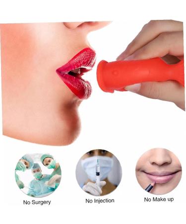 Lip Plumper Silicone Device for Sexy Lip Enhancement - Red | Painless & Simple Beauty Tool - Buy Online on GoSupps.com