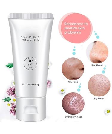 Nose Pore Strips Black Head Remover For Nose Blackhead Mask Blackhead Nasal Membranes Nose Strips Pore Strips for Blackheads Blackhead Strips Blackhead Remover for All Skin Types 30g 30 ml (Pack of 1) - Buy Online on GoSupps.com