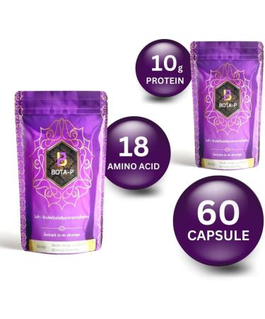 Bota-P Hydrolyzed Whey Protein Capsules - Vegan Non-GMO Plant-Based Dairy & Gluten-Free 60 Capsules - Buy Online on GoSupps.com