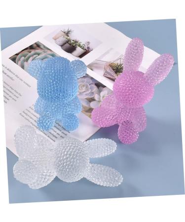 Operitacx 3 Pcs Table Silicone Mold Silicone Molds Easter Resin Molds Crafts Casting Mold Rabbit Candle 3d Whitex3pcs 7.65X9.5CMx3pcs - Buy Online on GoSupps.com