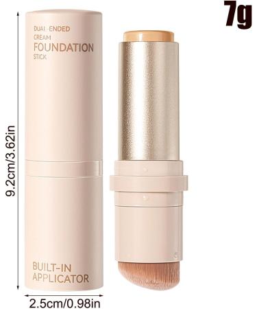 G n rique Makeup Foundation Stick Double-End Concealer Stick Face Cream Contouring Stick Skin Coverage Stick Multi-Use Foundation Stick Concealer Foundation Stick Contouring Stick for Face - Buy Online on GoSupps.com