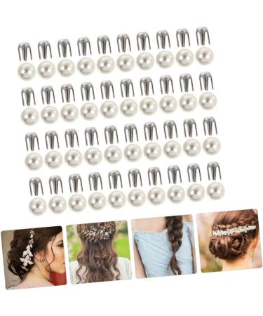 NUOBESTY Faux Pearls 150 Sets Rivet of Nail Decorative Handmade Accessories Imitation Rivets Design Materials Buttons 1.2 White - Buy Online on GoSupps.com