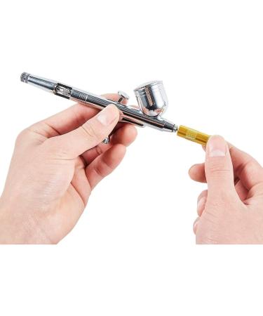 ABEST 3-Piece Airbrush Cleaning & Repair Tool Kit - Stainless Steel Needle & Brush Set - Buy Online on GoSupps.com