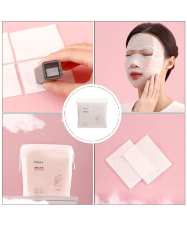 Beaupretty Cotton Makeup Pads - 200pcs Facial Cleaning & Makeup Remover Pads | Compressed Sponges for Easy Use - Buy Online on GoSupps.com