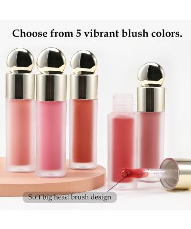 Boobeen Liquid Blush - Matte Soft Gel Face Blush for Cheeks | Lightweight & Blendable Stick | Long-lasting Natural Color - Buy Online on GoSupps.com