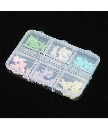 3D Cute Bear Nail Charms Nail Glitter Charm Rhinestones Ornaments Nail Art Decorations Glitter Accessories for DIY Craft Nail Art Design Manicure Decor - Buy Online on GoSupps.com