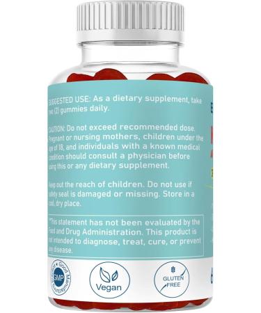 Keto ACV Gummies - Boost Metabolism with Apple Cider Vinegar | Gluten-Free Keto Supplements for Men & Women | 1500mg 60 Counts - Raspberry Flavor - Buy Online on GoSupps.com