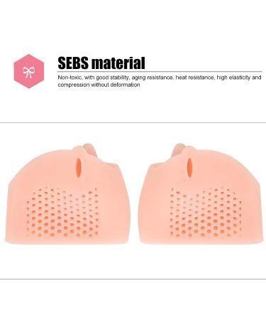 5pcs Full Foot 5 Holes Hallux Valgus Corrector Bunion Splints - High Elasticity SEBS Toe Straightener Pad for Bunion Relief - Leg & Foot Supports (Brighten Skin Tone) - Buy Online on GoSupps.com