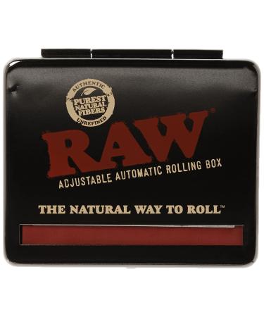 RAW Natural Unrefined Rolling Papers - Automatic Rolling Box - 110mm King Size