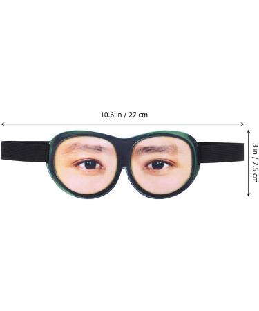 Funny Prank Eyeglasses & Eye Patch - Funky Costume Sunglasses & Sleep Mask for Travel & Parties - Buy Online on GoSupps.com