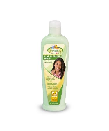 Sofn Free n Pretty GroHealthy Olive Oil Hair Lotion for Hair Growth - Repairs  Rebuilds  Moisturizes and Promotes Growth for Soft  Healthy  Shiny  Longer  and Thicker Hair - 8.8 Ounce  Single 8.80 Fl Oz (Pack of 1)