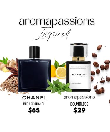 BOUNDLESS | Inspired by CHNL BLEU DE CHNL EDP | Pheromone Perfume for Men | Extrait De Parfum | Long Lasting Dupe Clone Essential Oils Fragrance | Perfume De Hombre | (100 ml / 3.4 Fl Oz) 3.4 Fl Oz (Pack of 1) - Buy Online on GoSupps.com