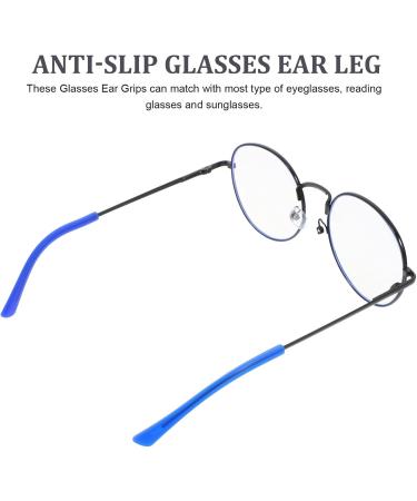 Hemoton Kids Glasses Holder - Silicone Brass Bracket Slip-Proof & Comfortable for Sunglasses & Reading Glasses Includes 12 Ear Pads - Buy Online on GoSupps.com