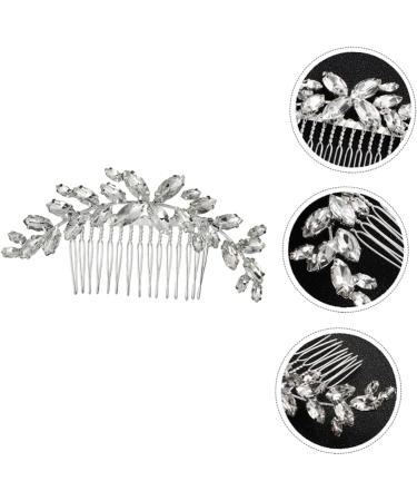 DOITOOL 1pc Bridal Comb Hair Jewels for Women Hair Combs for Women Accessories Wedding Hair Clip Bridal Hair Comb Hair Claw Clips for Women Faux Buns Decorate Alloy Bride Dress - Buy Online on GoSupps.com