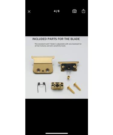 Premium Fx Replacement Gold Blade Set for BaBylissPRO Trimmer FX787 FX726 FX707 - Buy Online on GoSupps.com