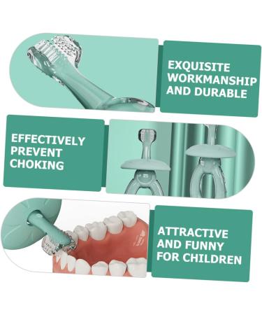 Hapinary Three-Sided Toddler Toothbrush | Effective Cleaning for Kids | Baby & Children's Toothbrushes - Buy Online on GoSupps.com