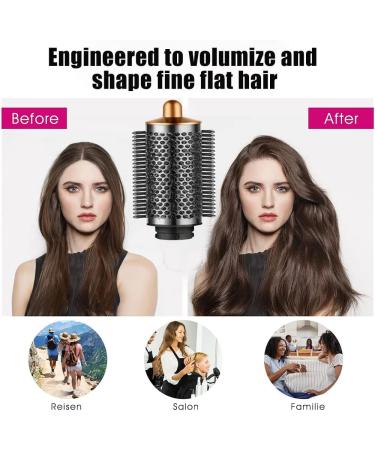 Large Round Volumizing Brush for Dyson Curling Iron Styler for Dyson Hair Dryer Curling Tool with Adapter - Buy Online on GoSupps.com