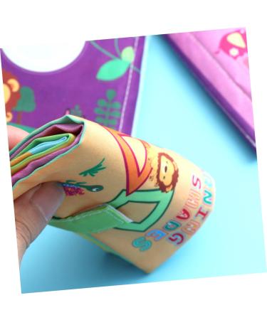 UPKOCH 4-Piece Baby Books Set | Educational Cloth Toys for Babies | Soft Teaching Aids & Learning Tools - Buy Online on GoSupps.com