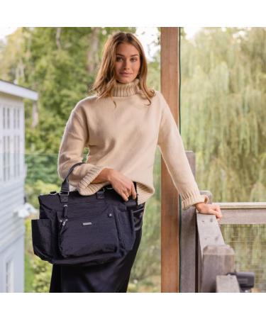 Baggallini Women's 3-in-1 Convertible Backpack with RFID Phone Wristlet - Black | One Size US - Buy Online on GoSupps.com