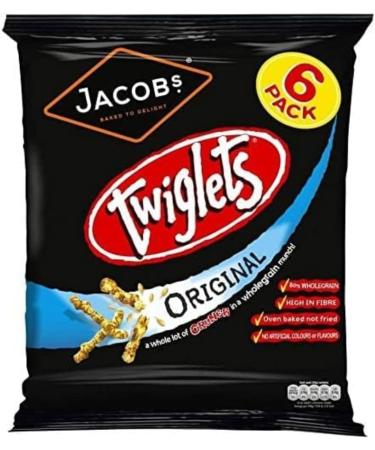 Snack Pack Bundle Containing Jacob's Twiglets Original 24g x 6 per Pack (4 Pack) - Buy Online on GoSupps.com