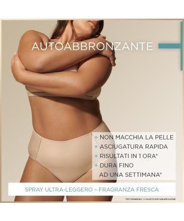 Garnier Ambre Solaire Self-Tanning Mousse - Natural Bronzer for Face & Body Vegan Formula with Coconut Water Lasts Up to a Week - Buy Online on GoSupps.com