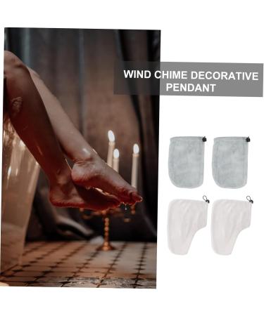 Healvian 2paires Et Th rapie De Paraffine Ensemble De Couvre- Pour Soins Domicile Et Salon Accessoires De Cire Hydratants Et 28.00X20.00X0.50CM gris - Buy Online on GoSupps.com