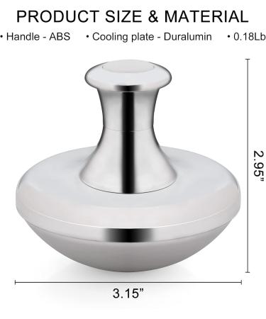 Buy AOLDHYY Ice Roller for Face & Eye Reduces Puffiness Dark Circles & Pain Relief | Stainless Steel | Fast International Shipping - Buy Online on GoSupps.com