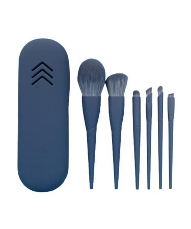 Makeup Brushes For Eyeshadow - Eyeshadow Makeup Brush Set - Foundation Brush Make up Brushes Set with Storage Bag for Women and Girls blue
