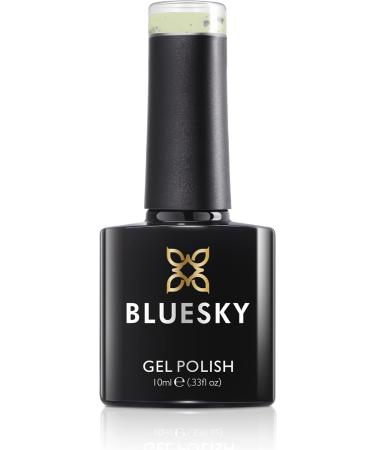 Bluesky Gel Polish Granite Gel Unique Freckles - BGR04 Green. Long Lasting Chip Resistant 10 ml (Requires Drying Under UV LED Lamp) - Buy Online on GoSupps.com