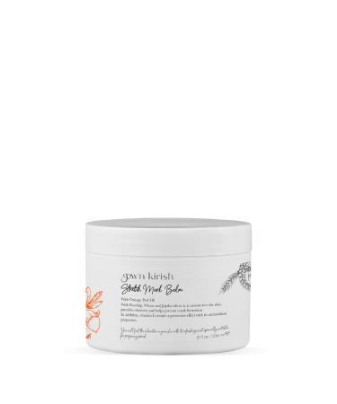 Gew'n Kirish Natural Stretch Mark Balm with Shea Butter & Orange Peel Oil | Nourishing & Moisturizing- Petrolatum Free Phthalate Free Mineral Oil Free Pregnancy Safe belly and whole body