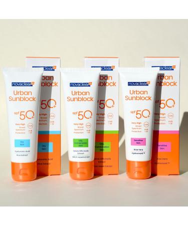 Novaclear Face Cream with SPF 50+ for Sensitive Skin | 40 ml - Equalan Pharma - Buy Online on GoSupps.com