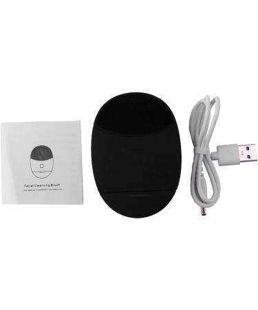 Cleanser Electric Silicone Cleanser Pore Cleaner Washing Brush Black - Buy Online on GoSupps.com
