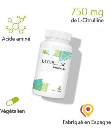L-Citrulline 750 mg - 90 vegetable capsules - amino acid - muscle tone - Buy Online on GoSupps.com