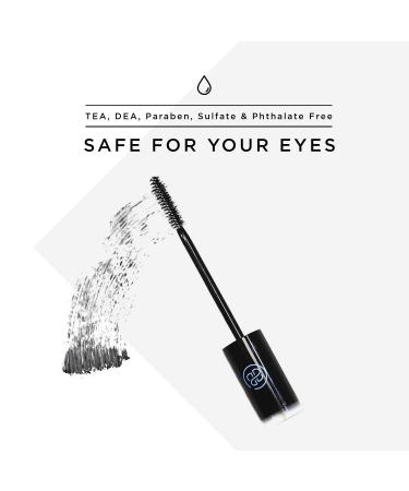 Lash Next Door Water Resistant Mascara - Volumizing & Lengthening Formula by Brooklyn and Bailey | Smudge Proof and Clump-Free - 1 Pack - Buy Online on GoSupps.com