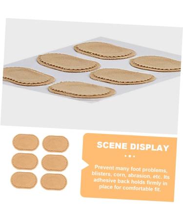 SOLUSTRE Foot Corn Pads 6sheets Heel Grips Corn Patch Toe Corn Protectors Patches Corn Remover Strip Corn Pads for Toes Remover Cushion Toe Finger Corn Pad Cotton Women's Shoes Mat - Buy Online on GoSupps.com