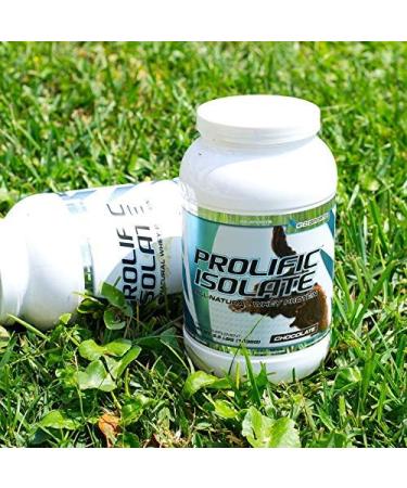 G6 Sports Nutrition Prolific Isolate All Natural Whey Protein Isolate (Gluten Free Lactose Free Stevia Sweetened 25g Protein 100 Calories) 2.5lb Jar Chocolate Chocolate 2.5 Pound (Pack of 1) - Buy Online on GoSupps.com