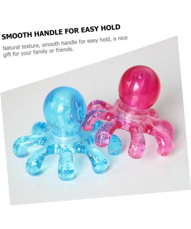 Portable Massage Device - SESESFOUFU 2-in-1 Back Scratcher & Hair Care Tool | Manual Scalp Gripper for Relaxation | 11x8.5cm | Household Hair Accessories - Buy Online on GoSupps.com